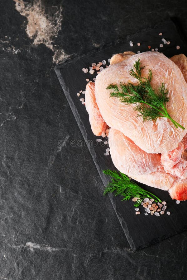 Frozen poultry packaging